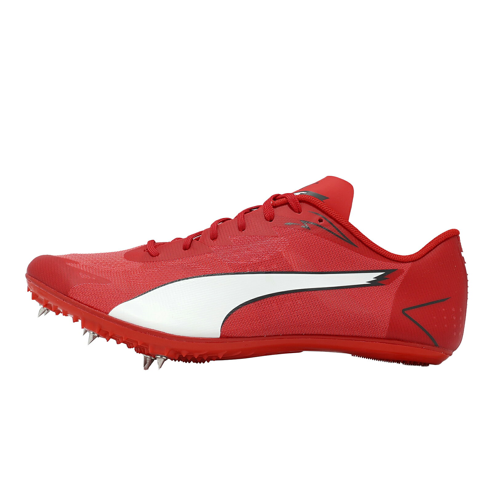 Puma 田徑鞋 EvoSpeed Brush 7 男鞋 紅 白 可拆釘 中長距離 釘鞋 312969-02