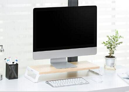 螢幕架 電腦顯示器增高支架辦公室桌面架子收納盒底座筆記本TW