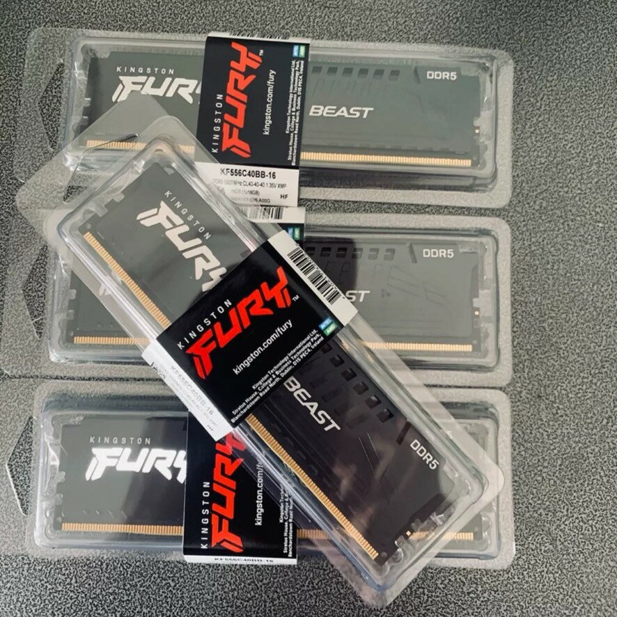 金士頓DDR5 16G 5600 5200 4800 駭客神條 五代臺式機內存另外有3【北歐居家生活】