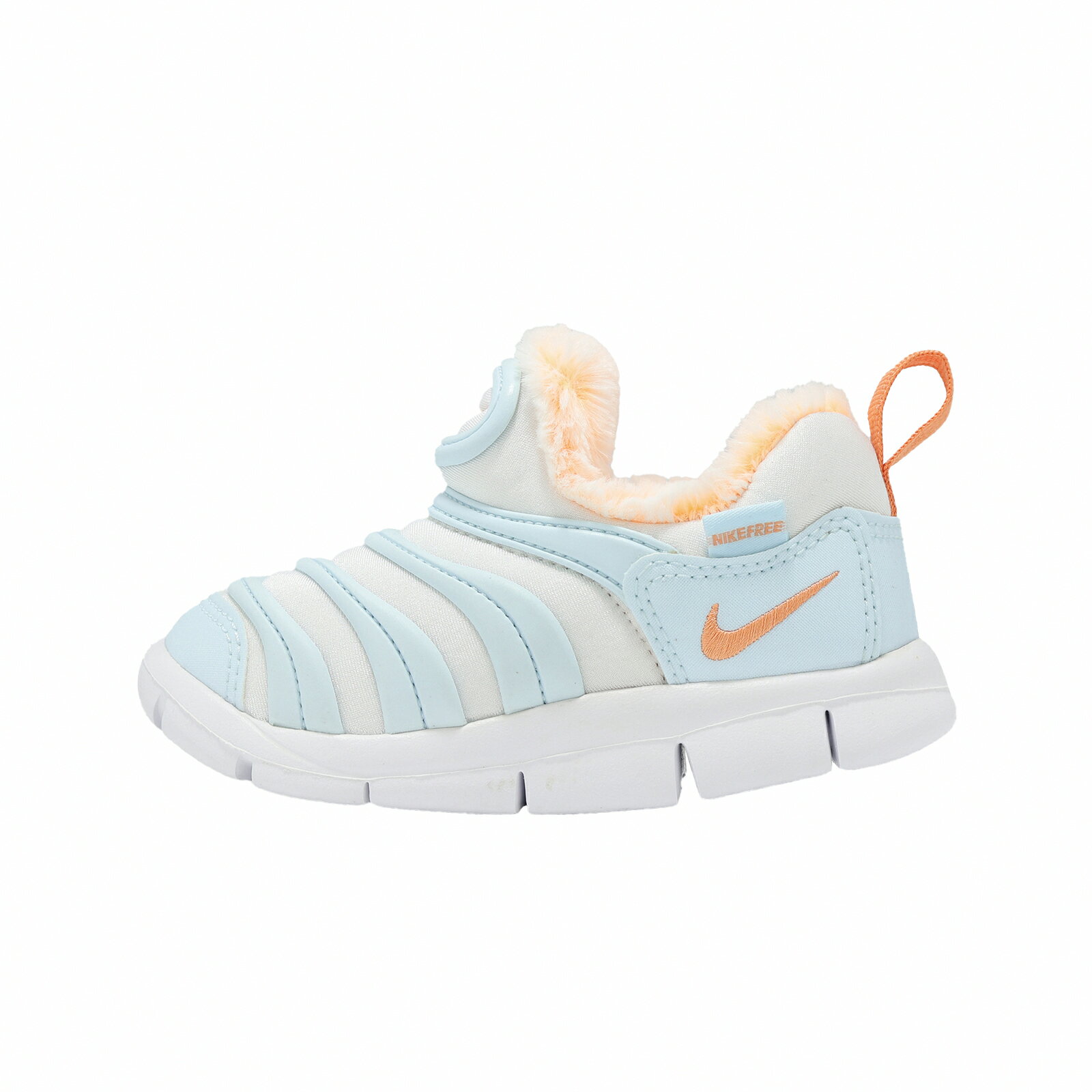 Nike 毛毛蟲鞋 Dynamo Free SE TD 小童 童鞋 學步鞋 毛絨 保暖 藍 FB7175-181