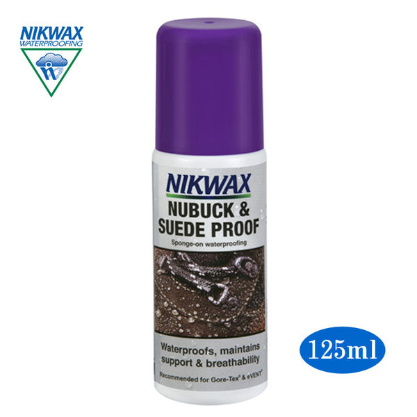 NIKWAX 噴式牛巴戈/反毛皮潑水劑 772《125ml》 / Nubuck & Suede Spray / 專業機能性GORE TEX 噴霧劑 /英國原裝進口