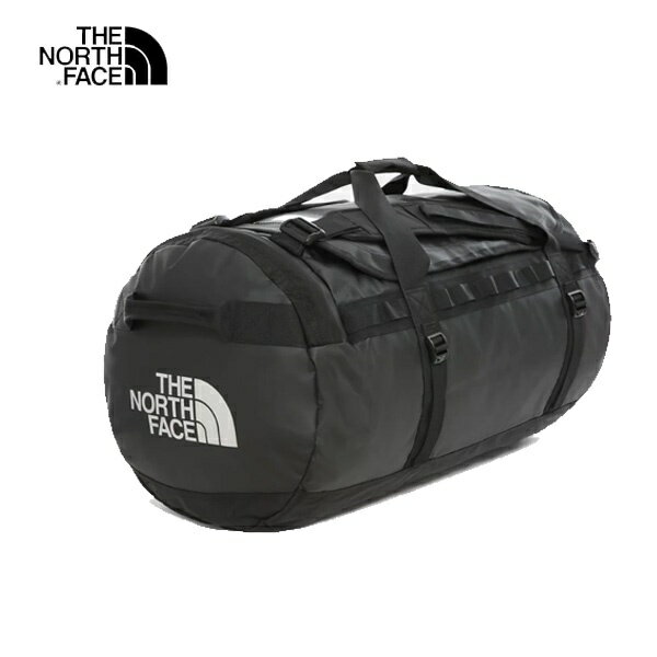 美國[The North Face]BASE CAMP DUFFEL -L / 可收納抗水95L 手提側揹包 / 兩用包