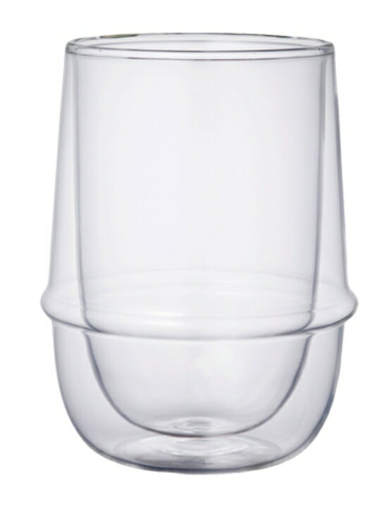 金時代書香咖啡 KINTO KRONOS雙層玻璃咖啡杯350ml KINTO-23106-350
