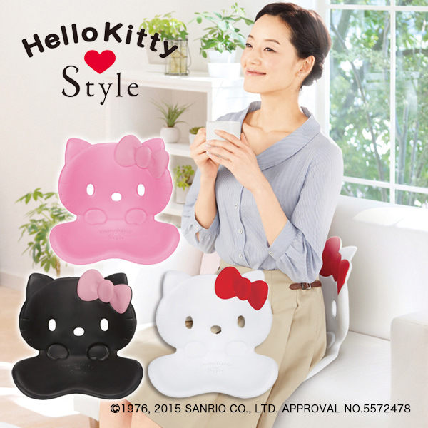 <br/><br/>  Hello Kitty防駝背椅墊骨盆椅BS-HK2041F<br/><br/>
