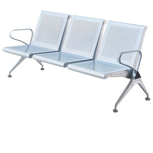 三人位排椅加固加厚不銹鋼醫院長椅候診椅連排輸液椅等候椅機場椅