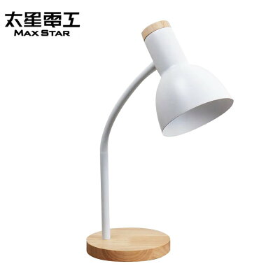 太星電工-好視力LED北歐簡約護眼檯燈-白 UTA863W【九乘九購物網】