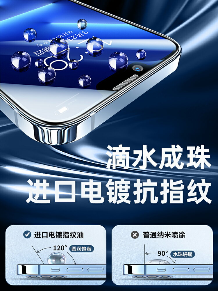 膜法匠適用蘋果12鋼化膜聽筒防塵防窺iPhone12promax保護膜手機貼膜全屏覆蓋秒貼高清pro防摔pm除塵x/xs全包