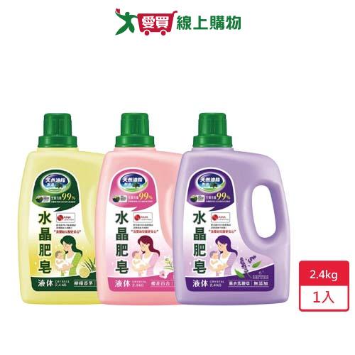 南僑水晶肥皂液體洗衣精2.4kg【愛買】