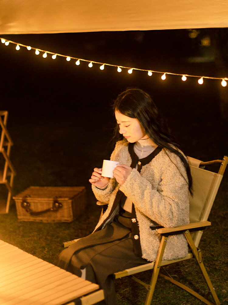 露營LED氛圍燈 戶外露營氛圍燈野營帳篷燈LED照明掛燈生日會裝飾小燈串露營用品L『XY36169』 2