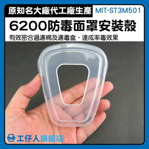 MIT-ST3M501 濾蓋 濾毒蓋 工業安全用品 濾毒保護殼 透明塑料 濾棉蓋