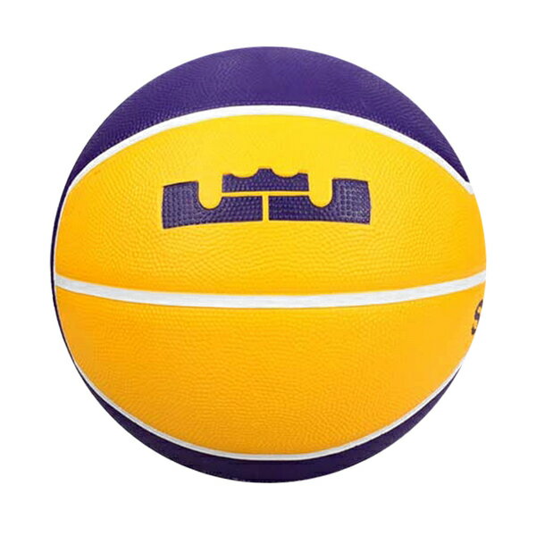 Nike Lebron Playground 4P [N000278472807] 籃球 7號 耐磨 訓練 戶外 黃紫