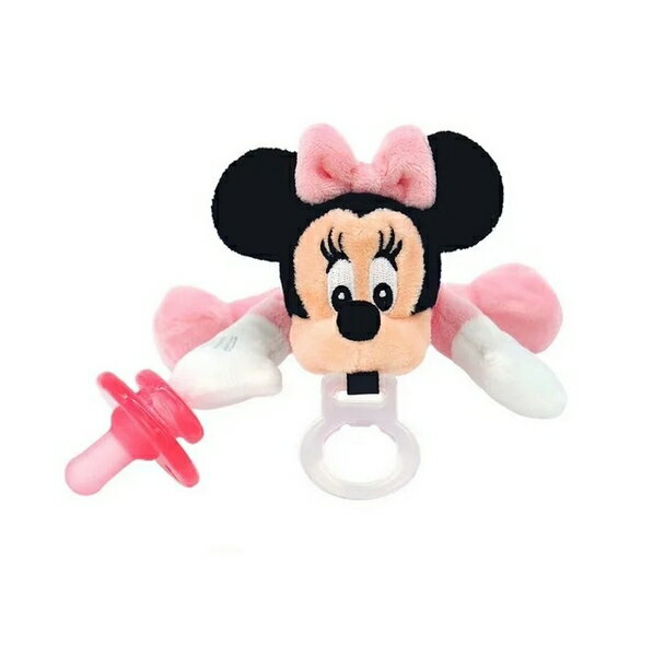 美國 nookums迪士尼限量款寶寶可愛造型安撫奶嘴玩偶(850014766016米妮) 459元
