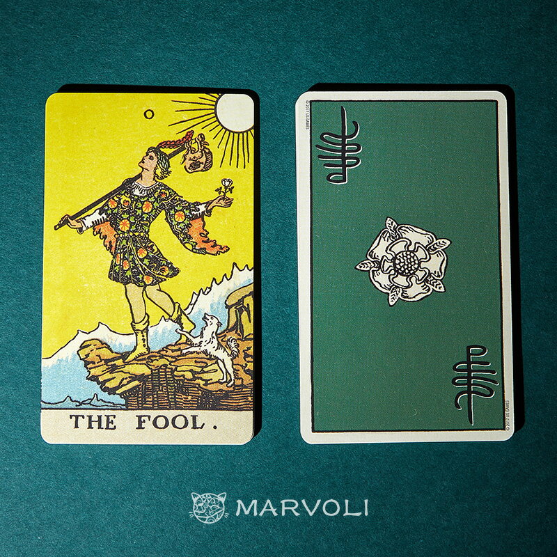 百年偉特塔羅牌韋特無邊框版Smith Waite Tarot Deck送詳細資料