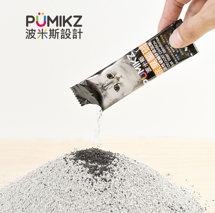 【PUMIKZ波米斯】除臭貓碳貓砂添加劑-抗菌除氨加強配方除臭 小包/瓶裝/盒裝 降低貓尿臭味 除臭貓炭 台灣製造 6