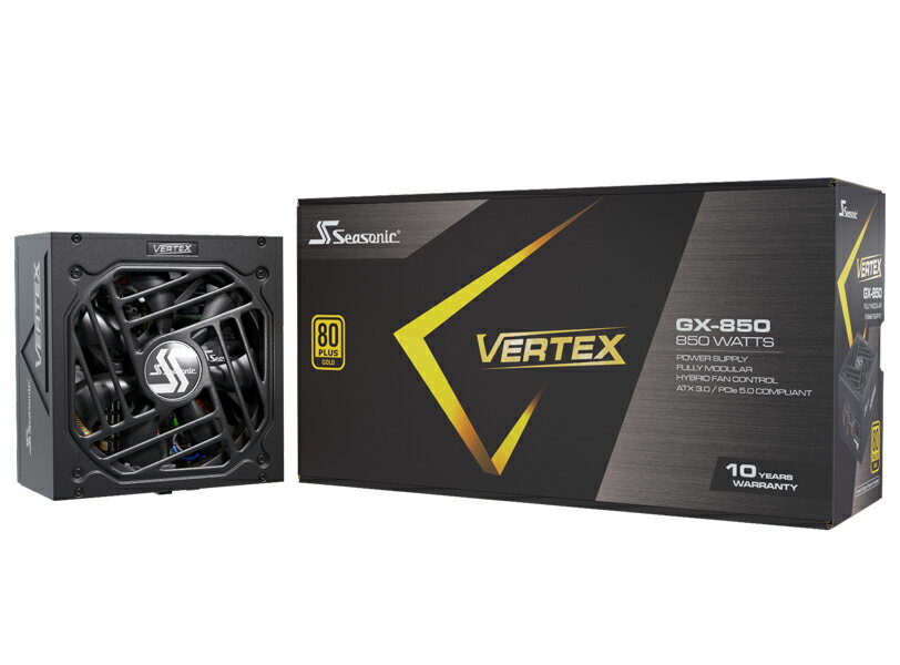 Seasonic 海韻 VERTEX GX-850 850W 金牌 GEN5 ATX3 電供 電源供應器