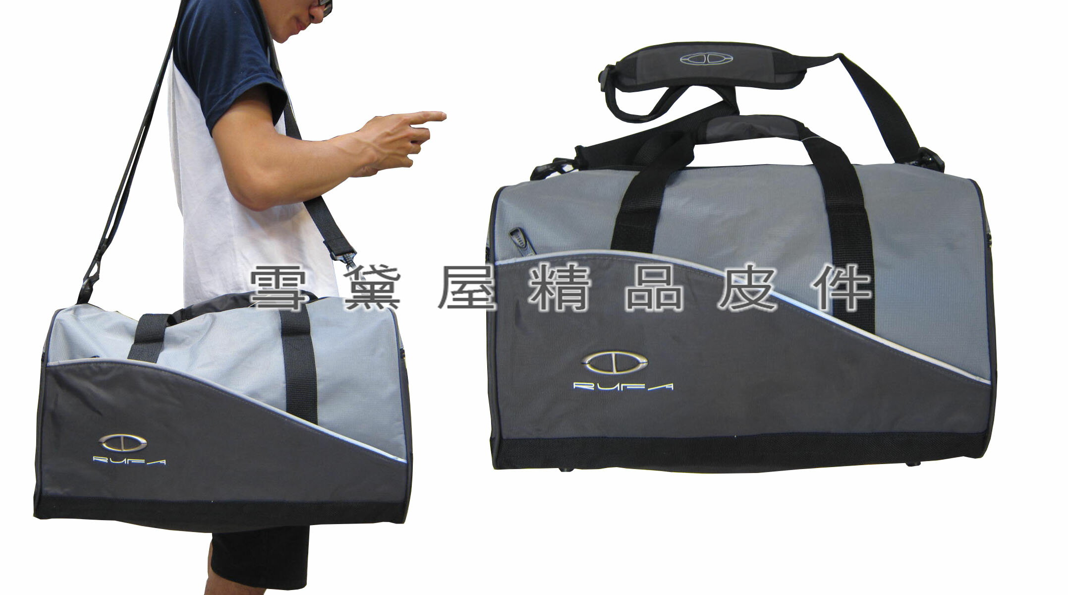 限時 滿3千賺10%點數↘ | ~雪黛屋~TaTi旅行袋小容量透過30kg重力測試防水尼龍布材質輕巧好收納可手提肩背斜側背附活動長背帶AI039