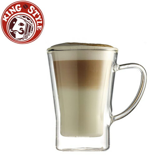 金時代書香咖啡 Tiamo 雙層玻璃杯 220cc 2入HG2054