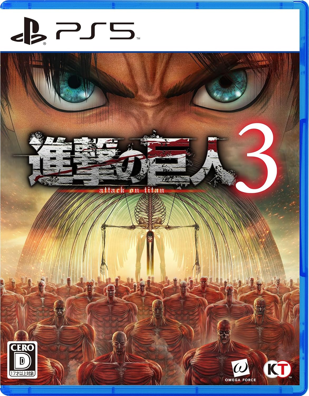 預購中 12月10日發售 中文版 [限制級] PS5 進擊的巨人 3