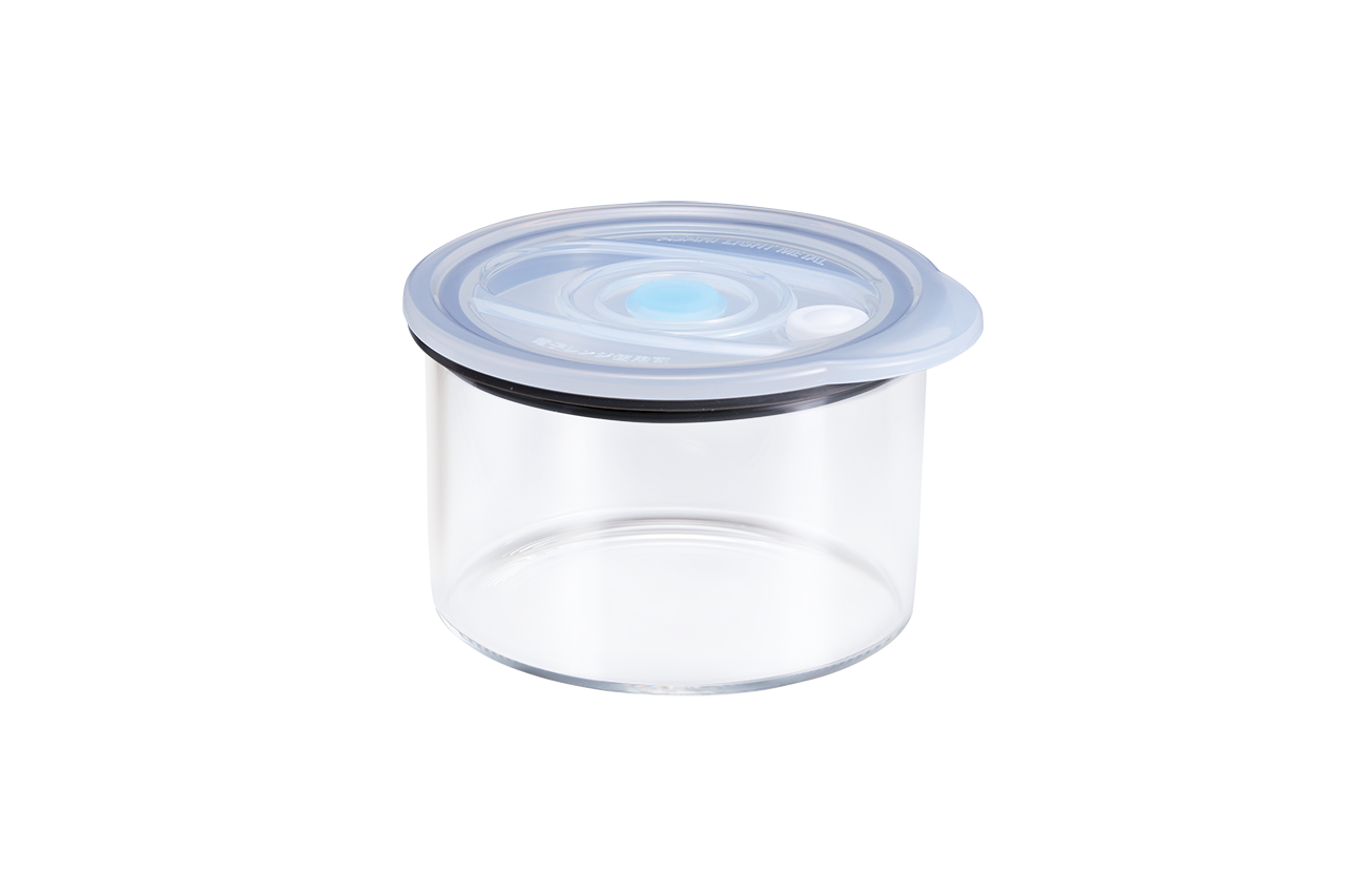 【朝日調理器】台灣製 真空玻璃罐+真空棒 真空密封容器 可堆疊保鮮盒 官方直營 1