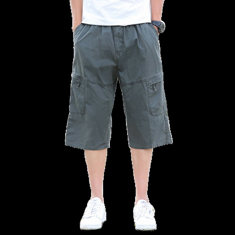 【140kg可穿】XL-6XL 大尺碼工裝短褲 美式復古短褲 五分褲 日系潮牌側口袋工作短褲 休閒短褲 男生短褲 機能褲