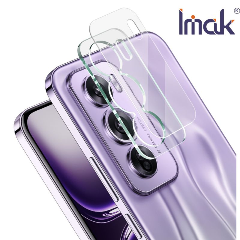 鏡頭貼 Imak 艾美克 OPPO Reno12 5G 鏡頭玻璃貼(一體式) 奈米吸附 鏡頭貼 鏡頭保護貼 鏡頭膜【愛瘋潮】