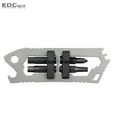 創意尖吻鯊CNC精密不銹鋼多功能扳手小工具EDC戶外多用螺絲批工具