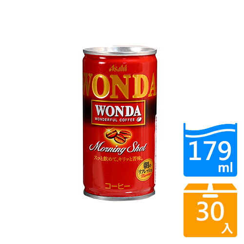 WONDA早安咖啡179ML x30入【愛買】