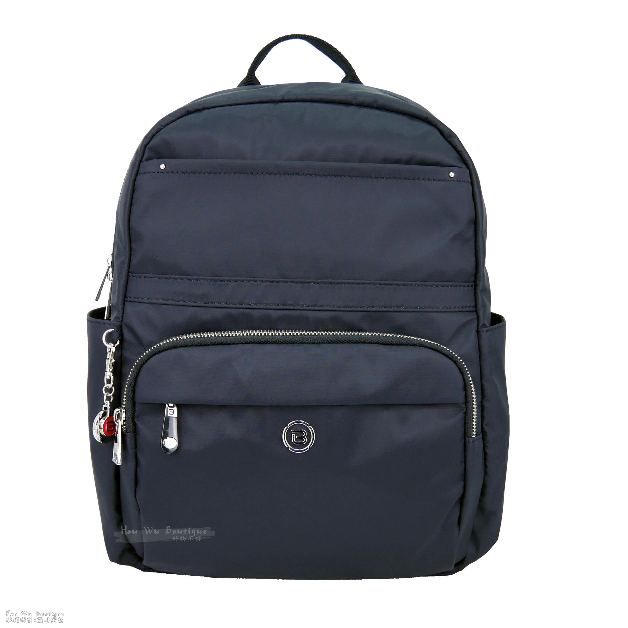 BESIDE-U 13吋筆電後背包 可插拉桿後背包 休閒後背包 商務包 後背包 A4後背包 BNUA1935 (黑)