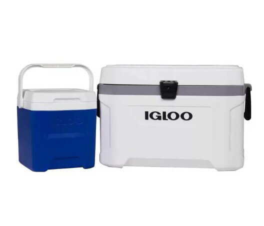 Igloo 美國製 51公升Marine Ultra +11公升冰桶組