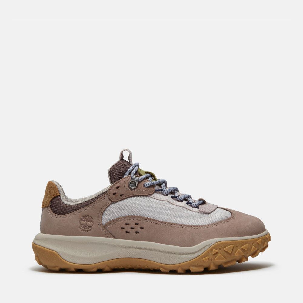 TIMBERLAND MOTION 7 防潑水健行鞋 淺紫 A2R78A4V 女鞋