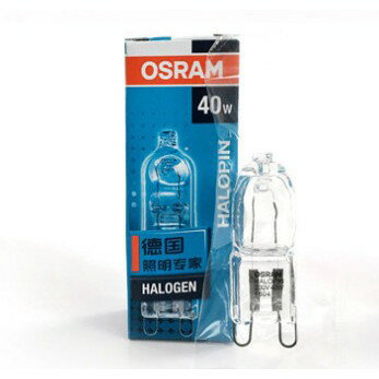 OSRAM 歐司朗 Holopin G9 40W 220V 燈泡 66840 透明 可調光