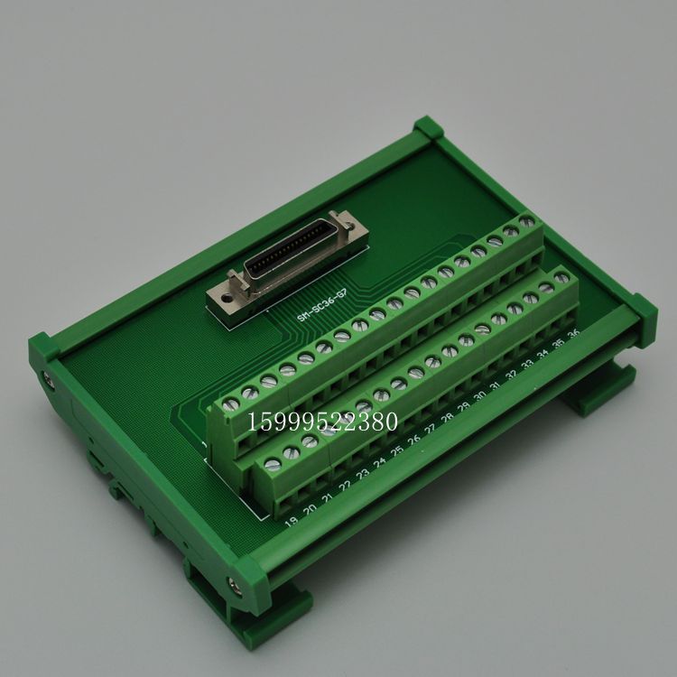 SM-SC36-G7 SCSI36端子臺 MDR36連接線 轉接板 伺服中繼端子臺36P