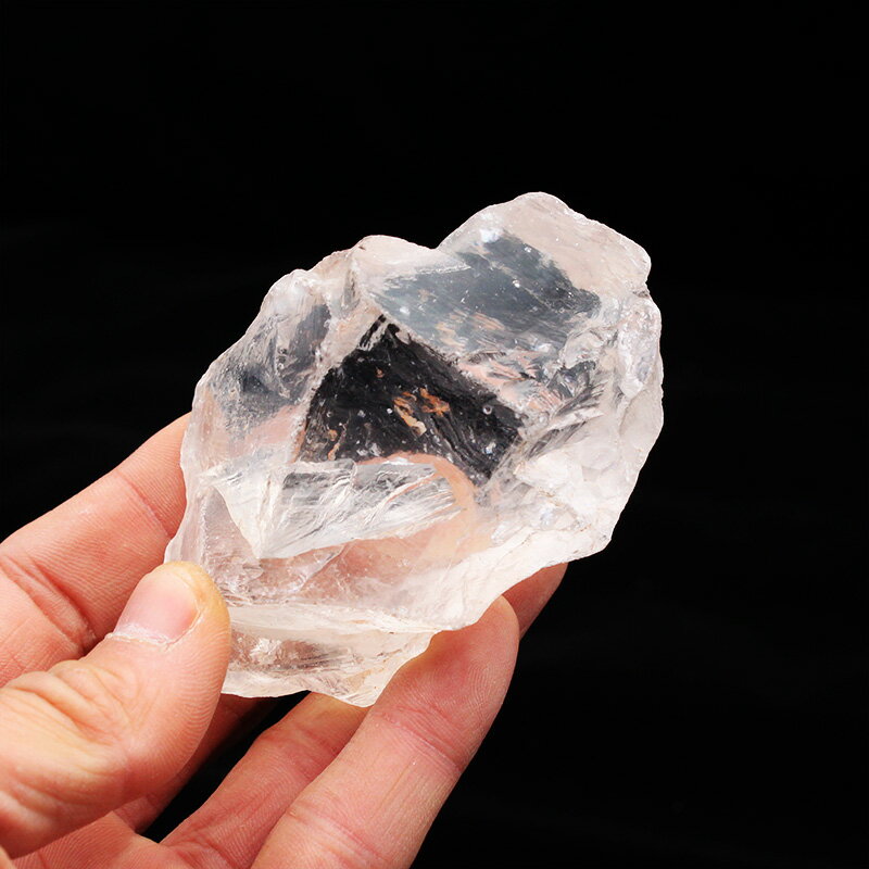 水晶天然白水晶原石擺件大塊料毛料練手礦石能量療愈冥想