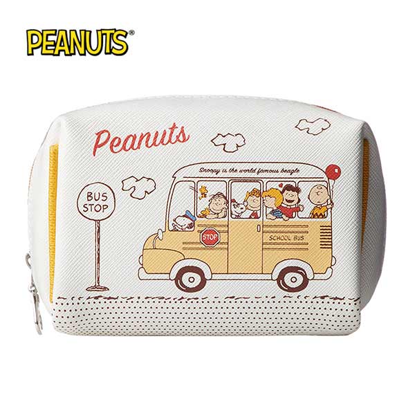 <br/><br/>  【日本正版】史努比 收納包 化妝包 Snoopy PEANUTS - 104058<br/><br/>
