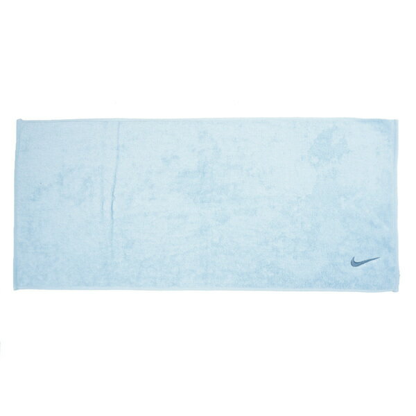 Nike Solid Core [AC9637-409] 毛巾 運動 登山 居家 80x35cm 淺藍