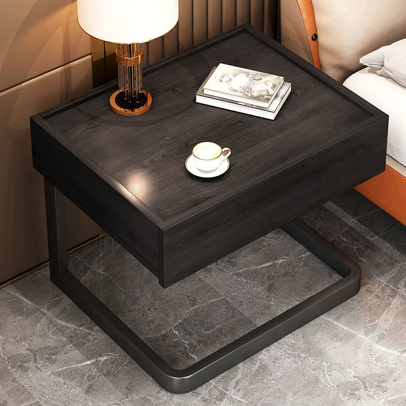 床頭櫃簡約現代2022新款/高級感小型床頭置物架家用臥室床邊櫃