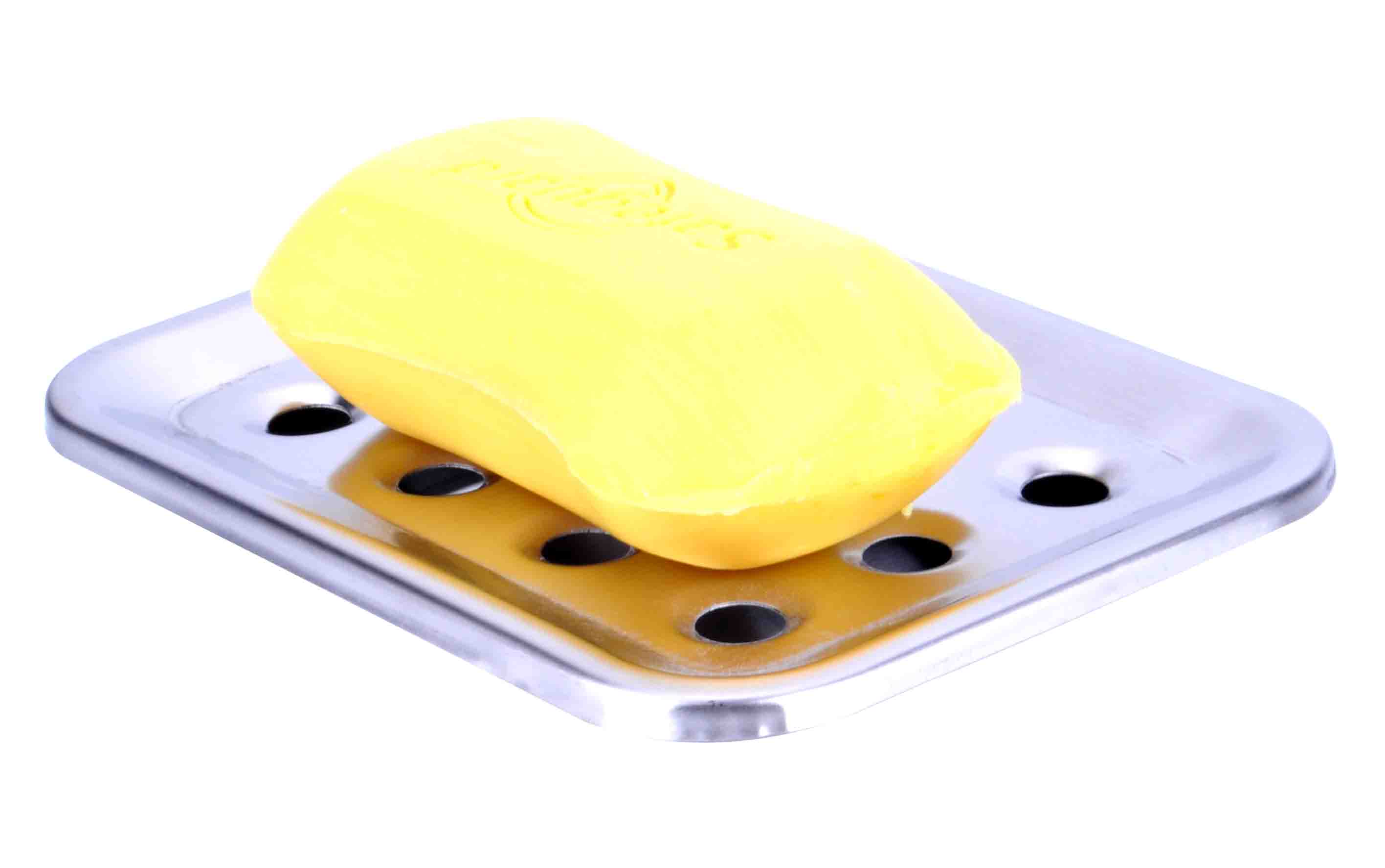 歐式加厚不銹鋼雙層香皂肥皂盒12孔瀝水時尚創意衛生間衛浴用品 3