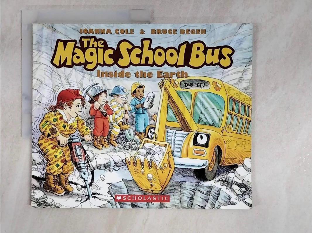 【書寶二手書T5／兒童文學 FFN】Magic School Bus Inside the Earth COLE, JOANNA