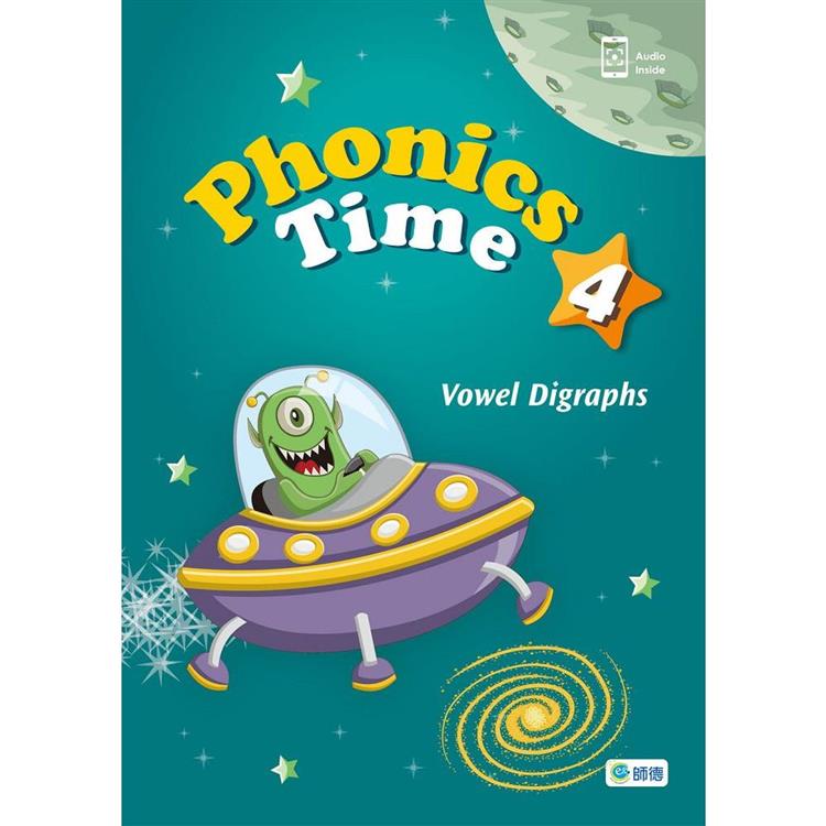 Phonics Time 4：Vowel Digraphs (課本+QR CODE音檔+線上教學資源) | 拾書所