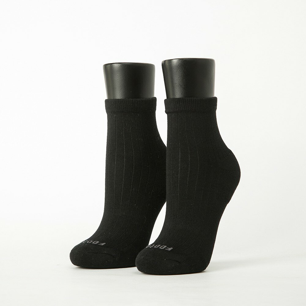 FOOTER 復古直線條微分子薄襪 除臭襪 運動襪 襪子 短筒襪(女-T47M)