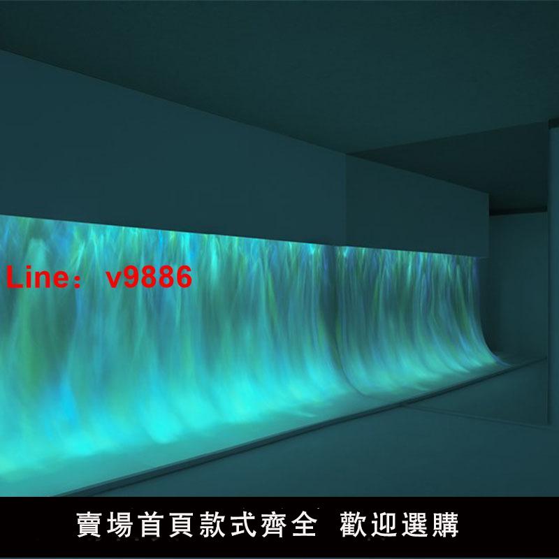 【臺灣公司 超低價】水紋燈洗墻燈3D動態背景墻壁燈客廳酒吧KTV裝飾氛圍燈水波紋燈具