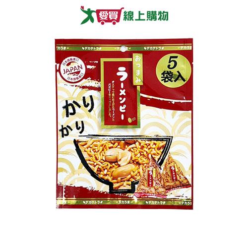 日本橫井三角包花生點心麵80G【愛買】