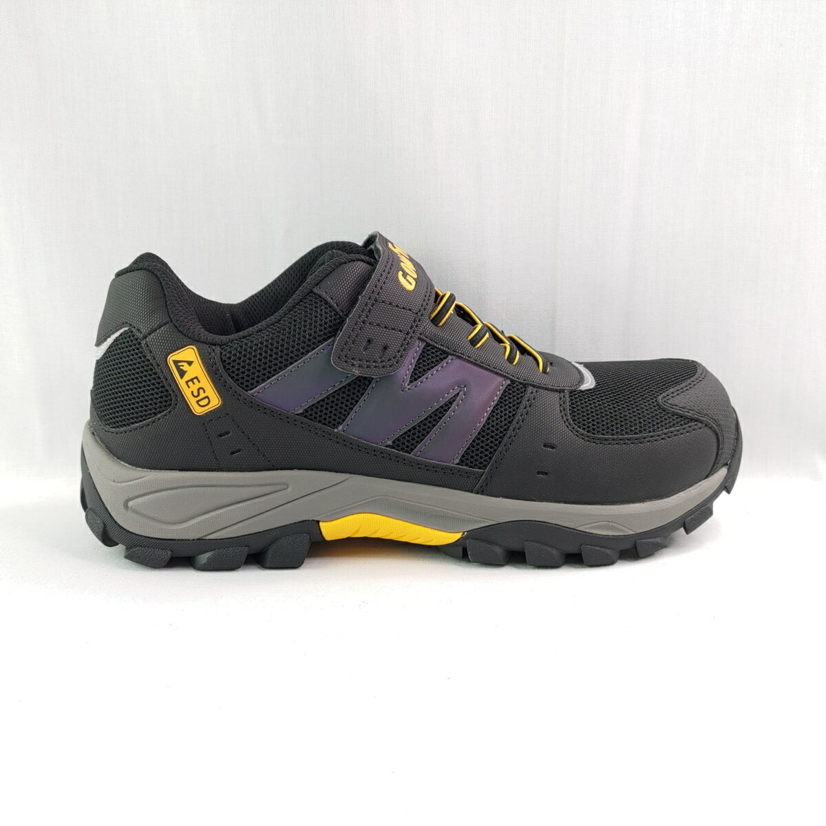 GOODYEAR 固特異 GAMX43930 認證防護鞋 男 抗靜電 工作安全鞋 鋼頭鞋 黑【iSport愛運動】