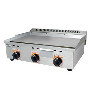 匯利VG-709商用燃氣扒爐/鐵板燒/手抓餅機器/鐵板燒設備鐵板魷魚
