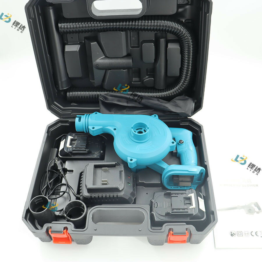 牧田款鼓風機小型家用小吹風機充電式鋰電兩用吸塵多功能除塵X20【博野五金】