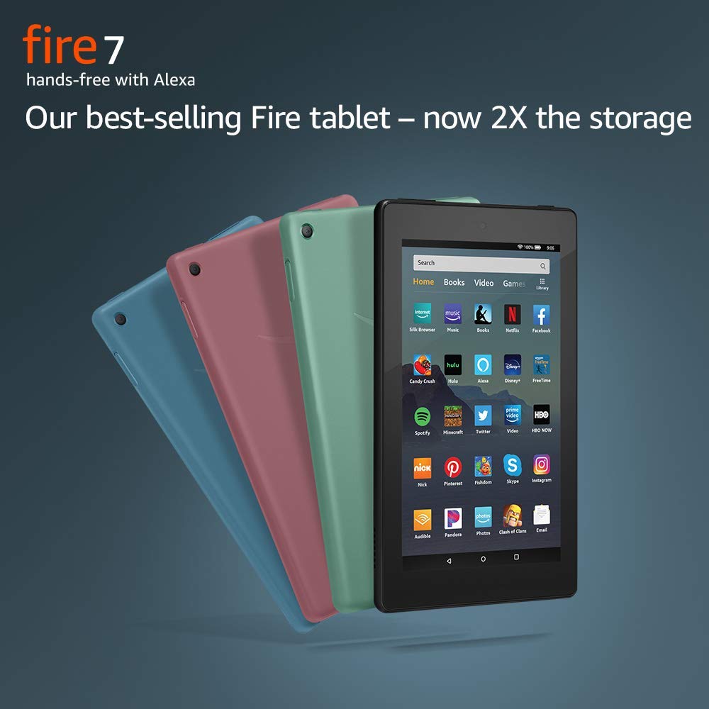 Amazon - Fire 7 2019 release - 7" - Tablet - 16GB - Sage