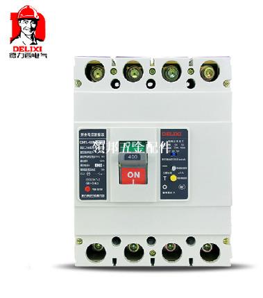 德力西 漏電斷路器 保護器 CDM1L 三相四線4300 40A-630A NM1L[領邦五金配件]