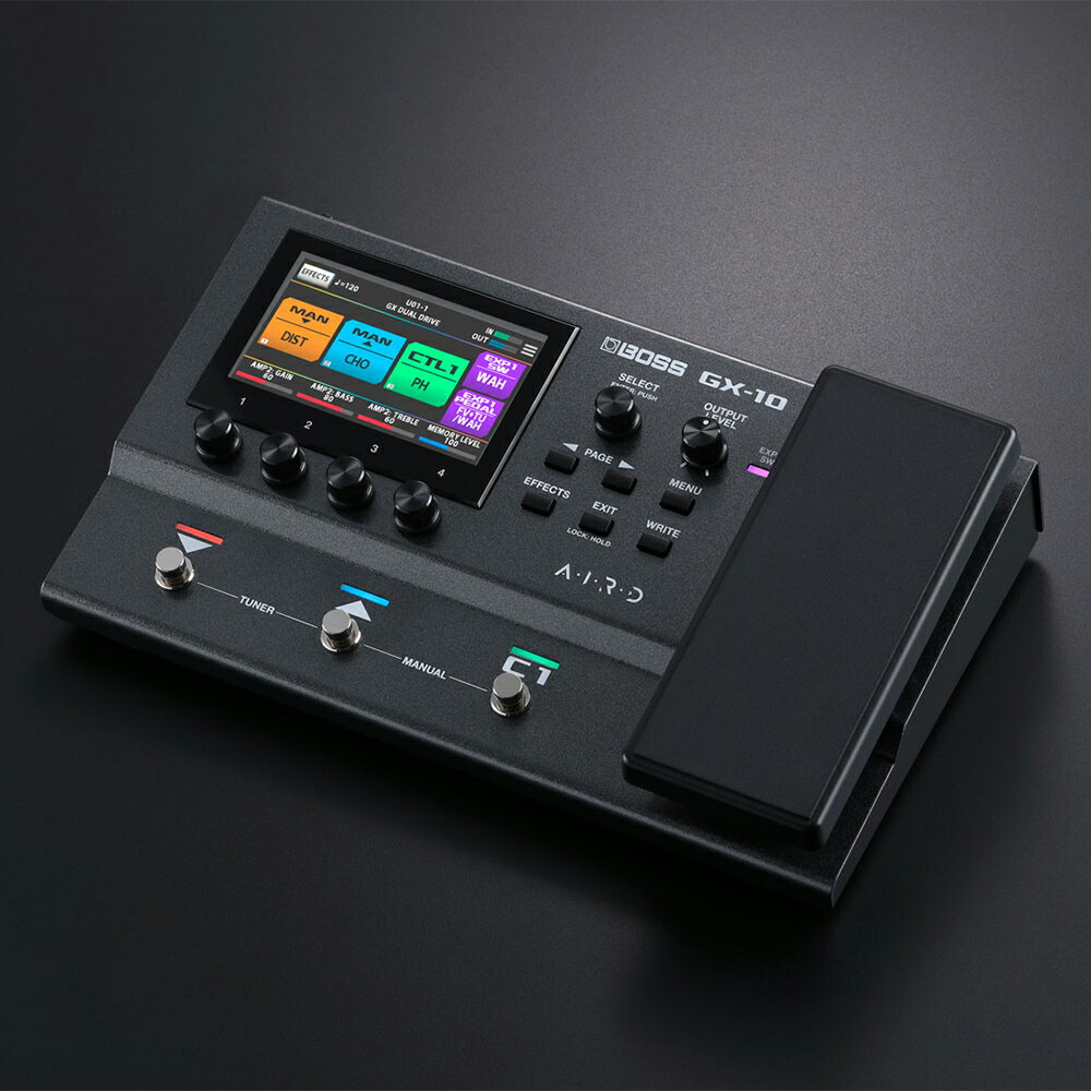 非凡樂器『BOSS』 全方位吉他、貝斯綜合效果器 GX-10 / 公司貨保固