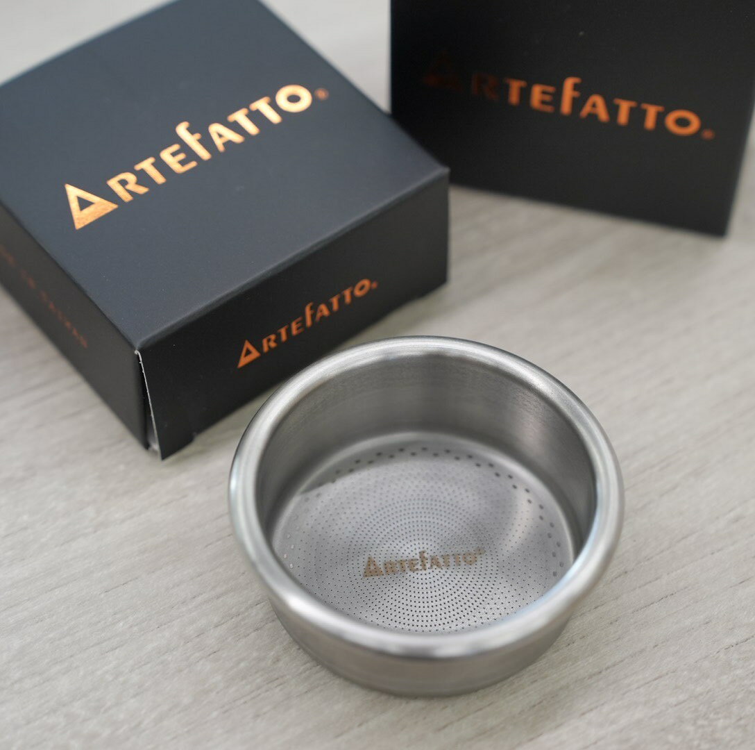 【沐湛咖啡】Artefatto高精度濾杯 /58mm高精密粉杯 通用義式把手粉杯/Double(雙份)