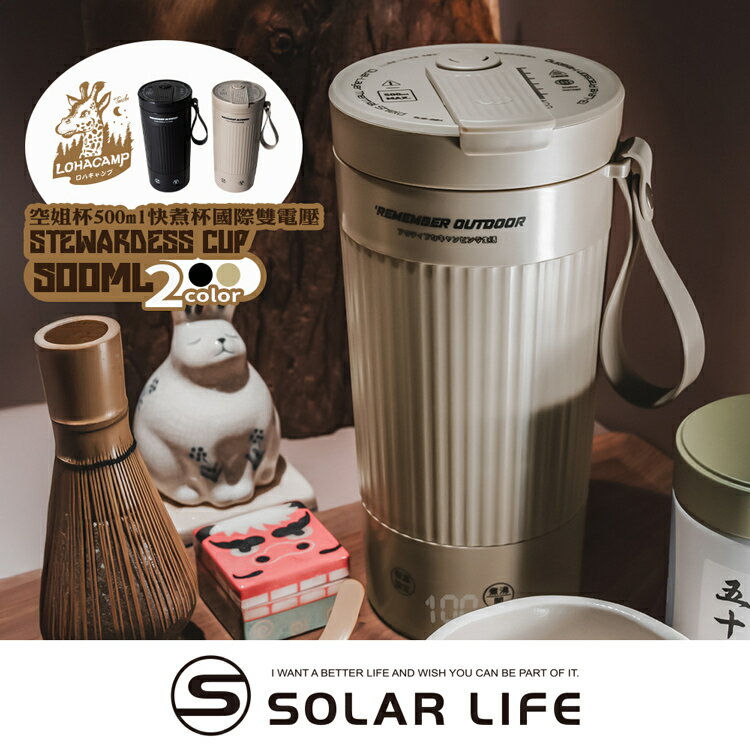 樂活不露 空姐杯 500ml 快煮杯國際雙電壓.行熱杯 燒水杯 電熱水杯 移動加熱杯 溫控隨行壺